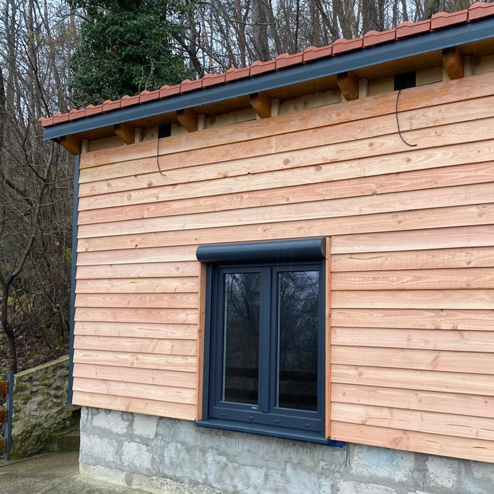 Fertig getauschtes Fenster, neue Fassade