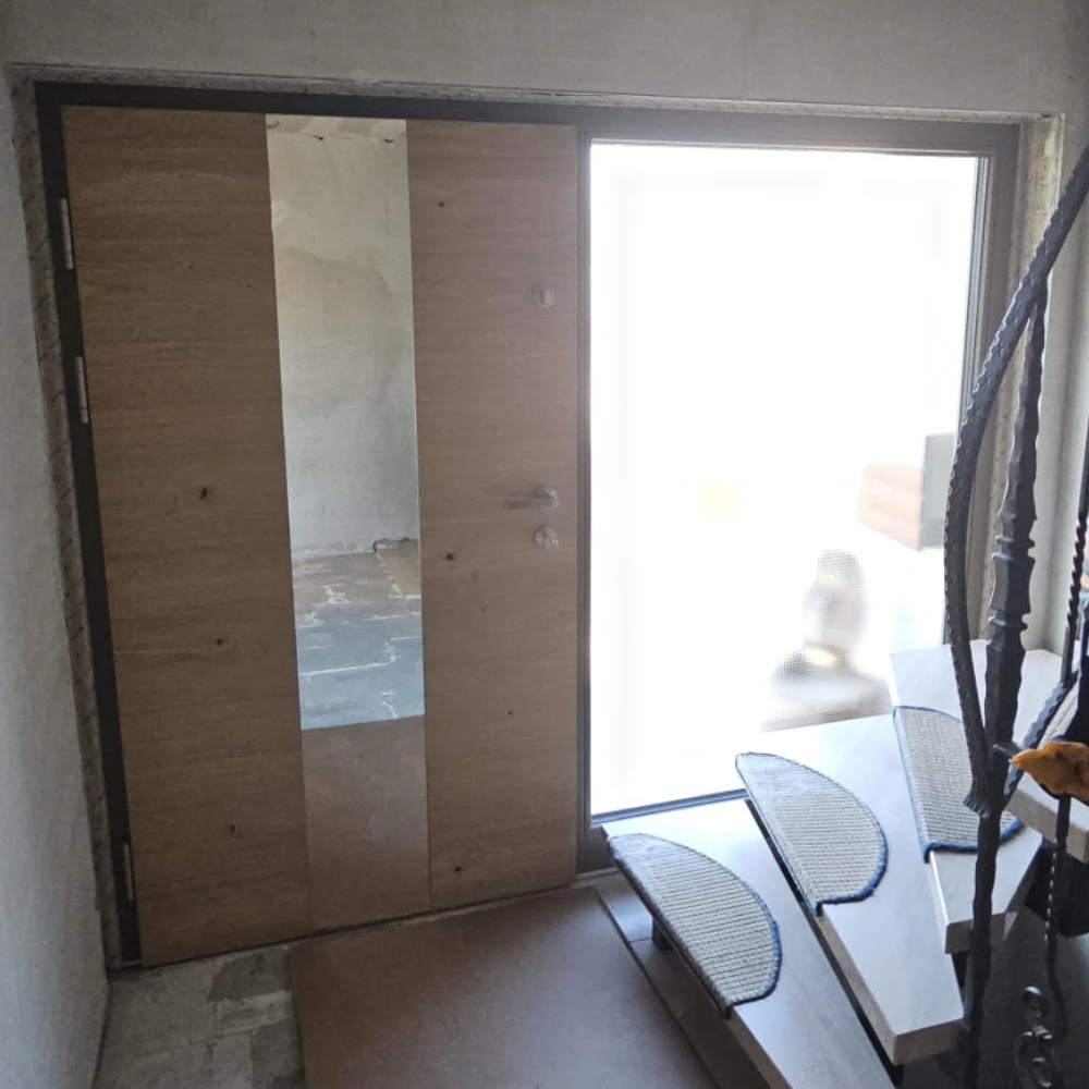 Haustüre neu innen Projekt Bretten